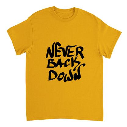 Never Back Down